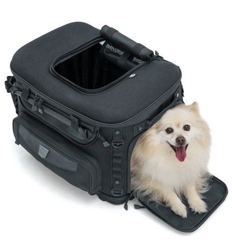 Kuryakyn Pet Palace Motorcycle Pet Carrier Travel Bag Dog Cat Touring Carrier