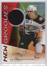 2024 Upper Deck SP Game Used New Grooves Jersey Cutter Gauthier #NG-1 Rookie RC