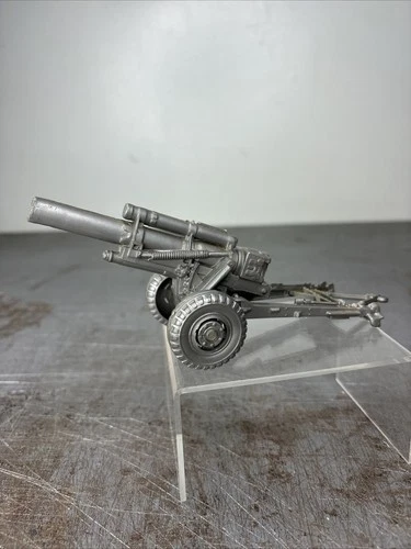 Original MARX Battleground Playset Silver Non Firing Howitzer Cannon