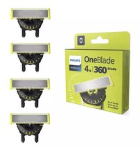 Philips OneBlade Replacement Razor Blade Heads x 4, QP440/50