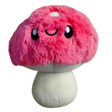 Squishable 10" Pink and Cream Plush Mushroom