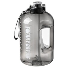 PINDUK 1 Gallon Water Bottle With Times To Drink - 128 oz Sports Water Bottle Wi
