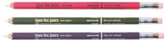 Mechanical pencil with eraser Days, Pink | Nonbook | 4516278170469