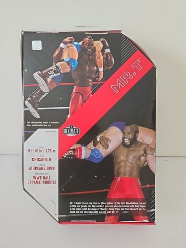 WWE Ultimate Edition Mr. T Mattel Wrestling Figure Hulkamania Toy Articulated - Picture 3 of 6
