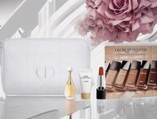NEW DIOR Beauty Travel Sized-Lot Dior Products  Exclusive Limited Pouch 5pc