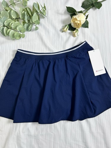 NEW$88 Lululemon Perforated Narrow Waistband Tennis Skirt - CLBL - Size10