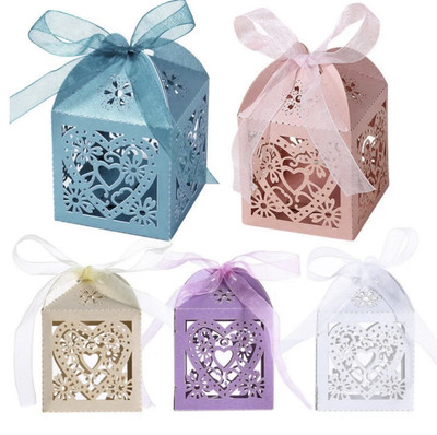 Elfenbein Gastgeschenke Boxen X100