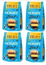 4 x 24 Mokate Classic Instant Coffee 2-In-1 Latte 4 Packs  Total 96 Sachets