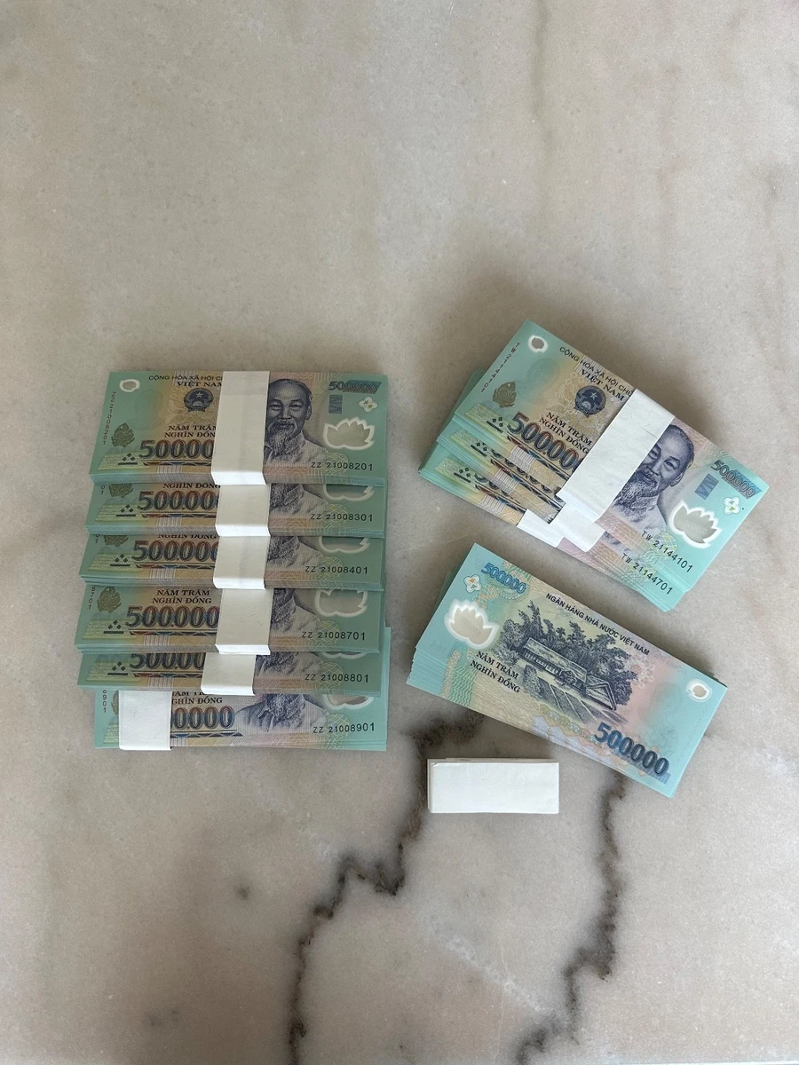 未流通越南纸币500,000 越南盾面额| eBay
