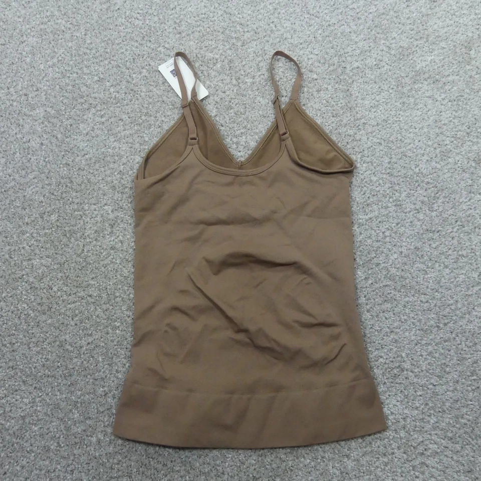 Camiseta sin mangas Spanx Shapewear para mujer mediana marrón cami Foto 2 de 4