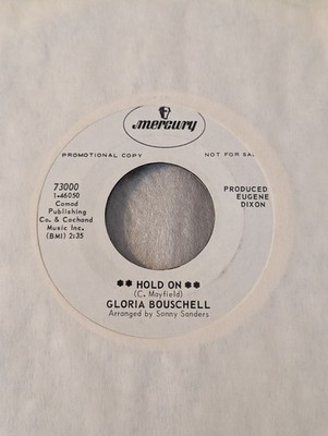 FUNK Gloria Bouschell Hold On / Find Yourself Another Man Mercury 1969 EX PROMO