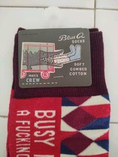 Men's Assorted Dress / Casual Socks Lot Of 4 Stocking Stuffers