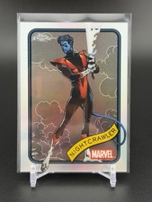 2025 Topps Chrome Marvel #178 Nightcrawler Refractor