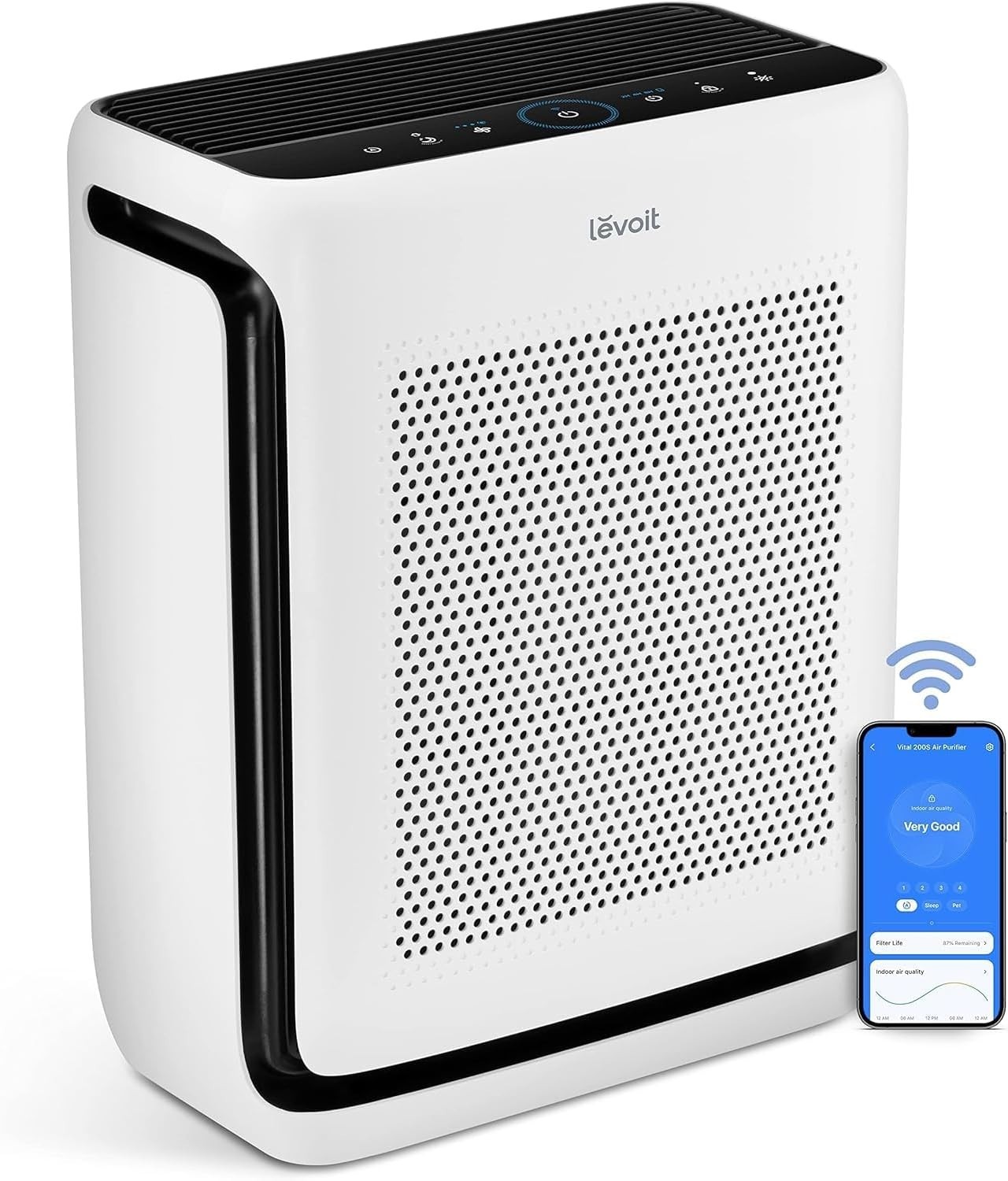 LEVOIT Smart Air Purifier for Home Large Room up to 1875 Ft² Vital 200S-P NEW