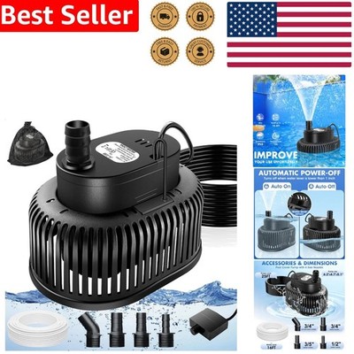 Efficient Pool Cover Pump for Above Ground Pool Water Removal 850 GPH ABS