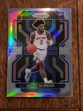 2021-22 Panini Prizm Miles McBride #283 Silver Prizm (RC)