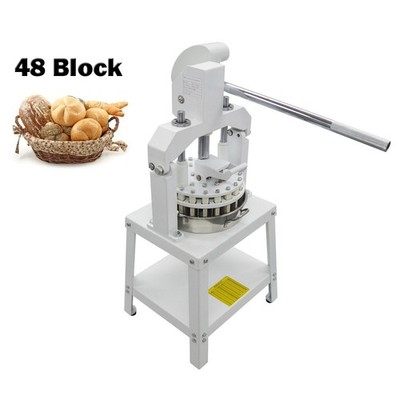 48PCS Commercial Manual Dough Divider Bread Making Even Dividing 0.78oz-3.70oz