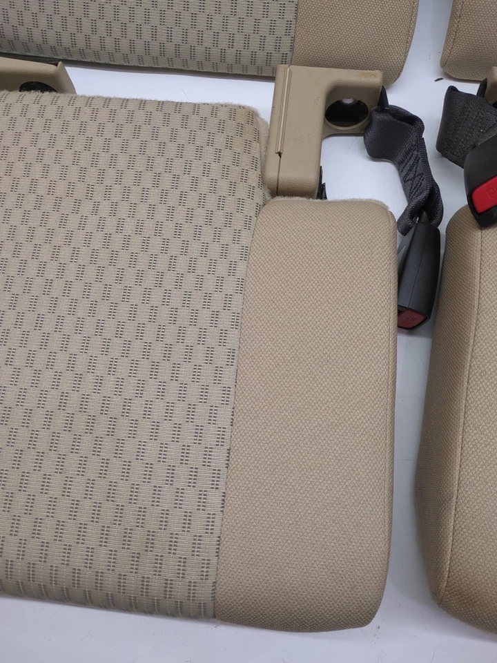 2005-09 Chevrolet Colorado GMC Canyon Rear Seats OEM Set Cushions Pads Buckles - Image 3 of 4