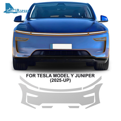 Custom TPU PPF Paint Protection Film For 2025-2026 Tesla Model Y Juniper - Trunk Bumper Kit, Self-Healing, 8.5 Mil