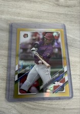2021 Topps NPB Nippon Professional Baseball - Ryoma Nishikawa #123 Gold Rainbow