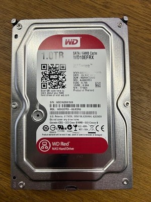 WD Red WD10EFRX 1TB-68JCSN0 3,5'' SATA III NASware Festplatte