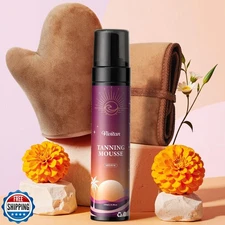 VIVITAN Self Tanner Mousse for Women - Medium Bronze Sunless Tanning Foam wit