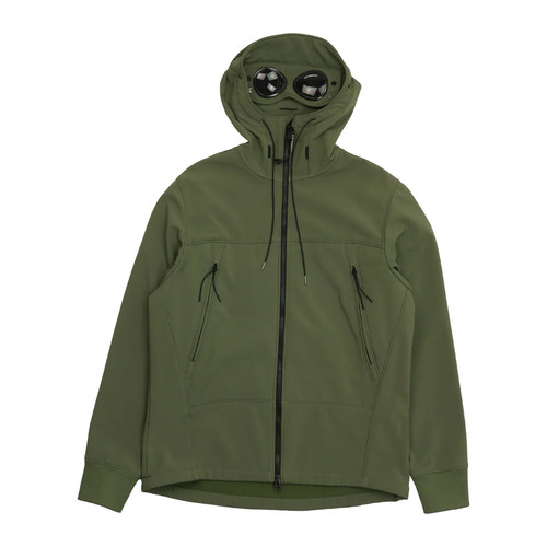 CP Company Jacket ‘Soft Shell-R Goggle’ Size X-Large Khaki Green