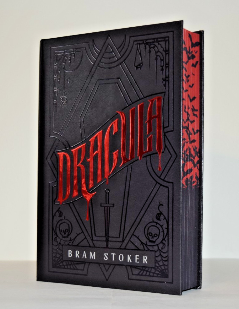 NEW Bram Stoker DRACULA Illustrated Deluxe Hardcover Collector's Edition