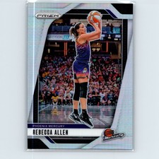 2024 Panini Prizm WNBA Rebecca Allen #124 Silver Prizm Phoenix Mercury