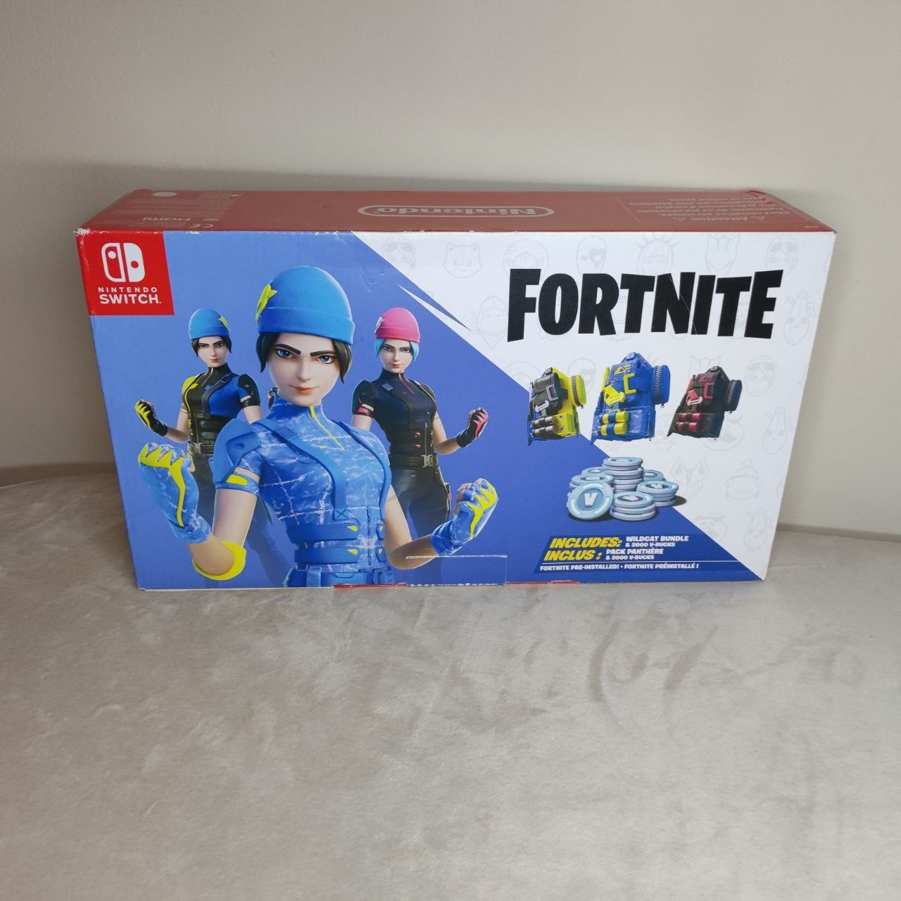 Nintendo Switch Fortnite Edition LIMITATA WILDCAT BUNDLE Console Completa PAL IT