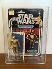 Vintage Kenner Star Wars C-3PO w/12 Back Cardback & Case TIGHT!! Hong Kong COO
