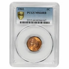 1902 Indian Head Cent 1C PCGS MS 64 RB