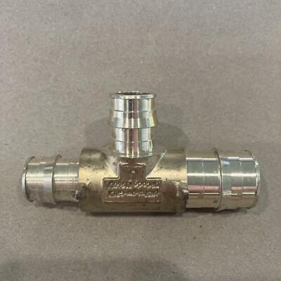 1  X 3/4  X 3/4  LF Brass Reducing Tee Uponor LF4701775 (10x)