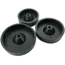 For Perforated Flasks Wax Casting Perforated Rubber Sprue Base Cylinders Vacuum