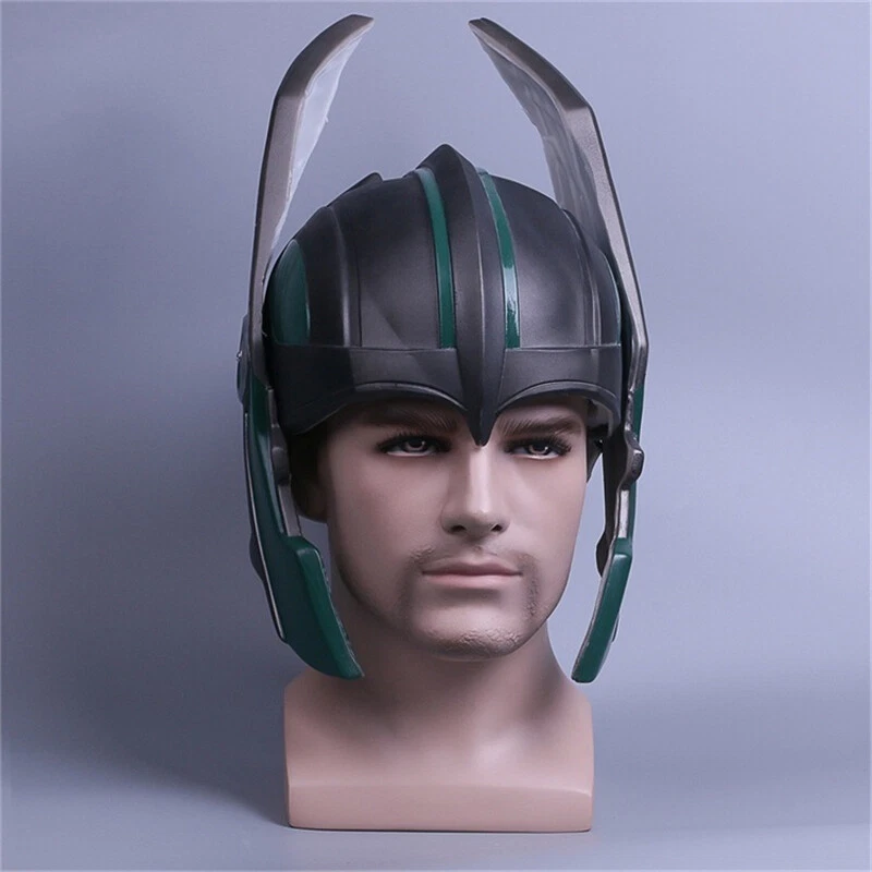 Thor: Ragnarok God of Thunder Gladiator Helmet Masks Cosplay Marvel Movie Props - Image 2 of 4