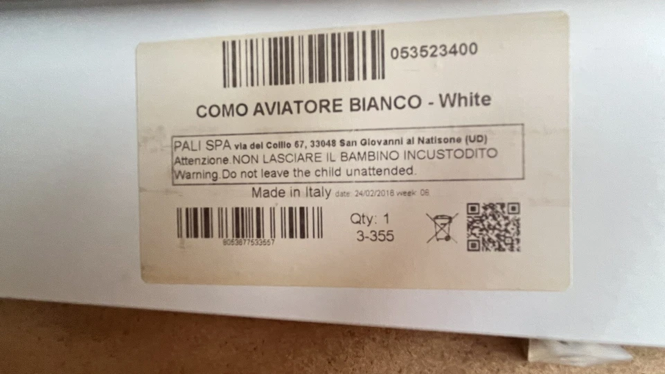 Comò Bianco Pali - Immagine 2 di 4