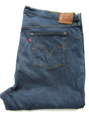 Levi's Ribcage Straight Damen Jeans BigE 24W W46 L28 Dunkelblau Stretch LEVG430