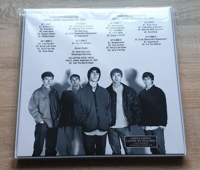 ★OASIS★JAPANESE MADNESS★限定アナログ4枚組BOXセット★ ☆OASIS☆JAPANESE MADNESS☆限定アナログ4枚組BOXセット☆