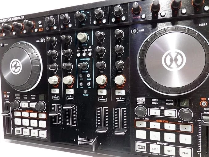 Native Instruments Traktor Kontrol S4 MK2  Pro DJ Controller 4-Deck PCDJ JP Used - Image 3 of 3