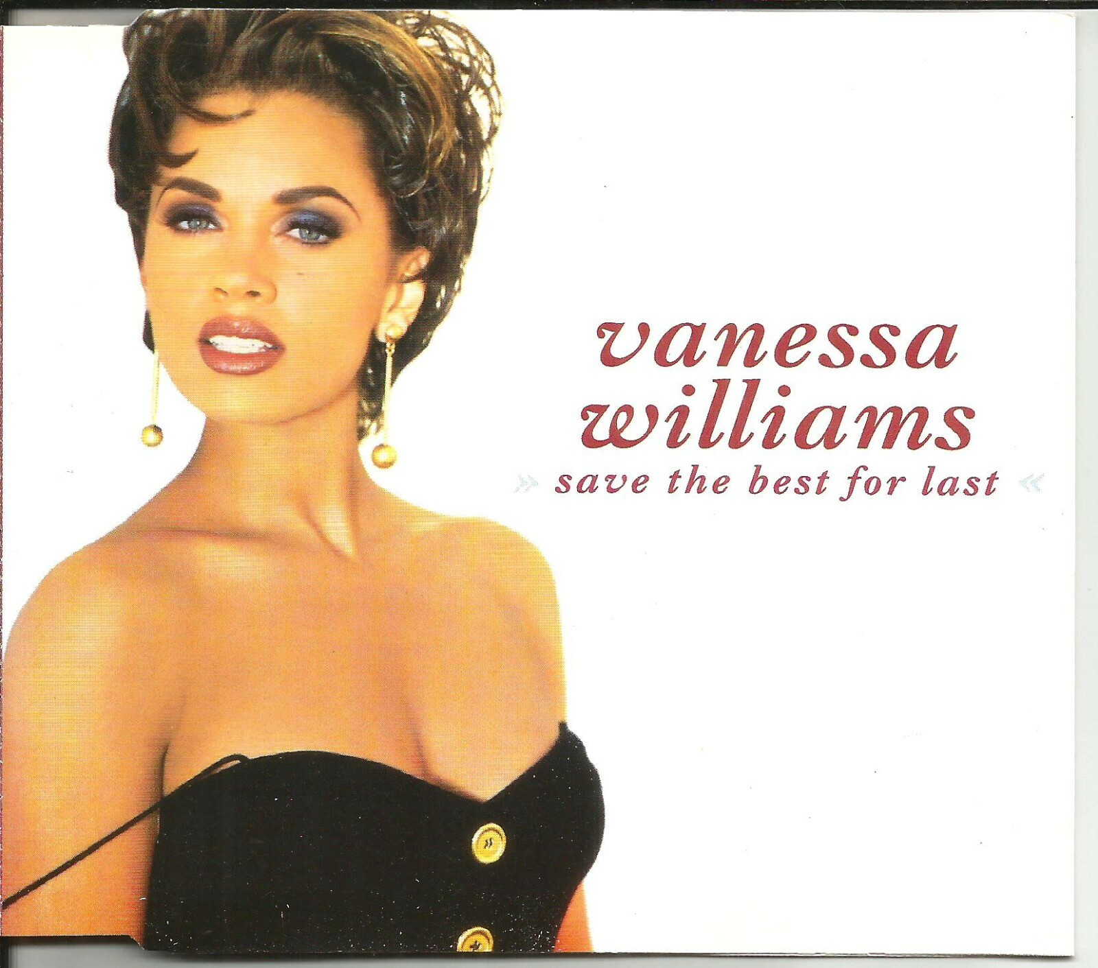 VANESSA WILLIAMS Save best last 3TRX LIMITED EUROPE CD Single SEALED USA Seller