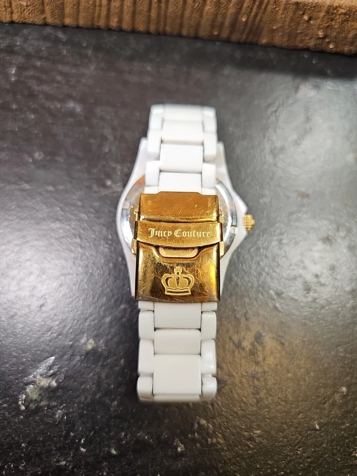 RELÓGIO DE PULSO JUICY COUTURE RICH GIRL SEM EMBALAGEM EM ESTADO DE FUNCIONAMENTO - Imagem 2 de 4