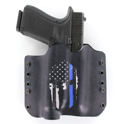 OWB Kydex Holster for Hanguns with Crimson Trace CMR 209 - SPARTAN BLUE LINE