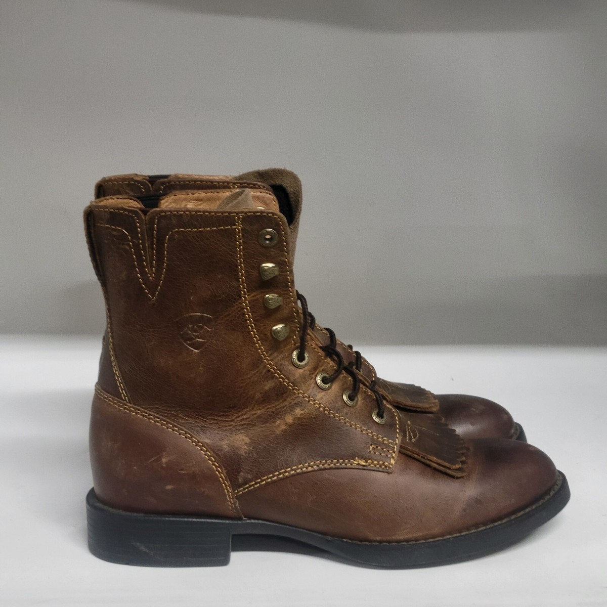 Ariat Heritage Lacer II Distressed Brown Womens Size