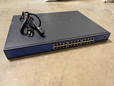 ADTRAN NetVanta 1550-24P 17101524PF1 Gigabit PoE Rack Mountable Ethernet Switch