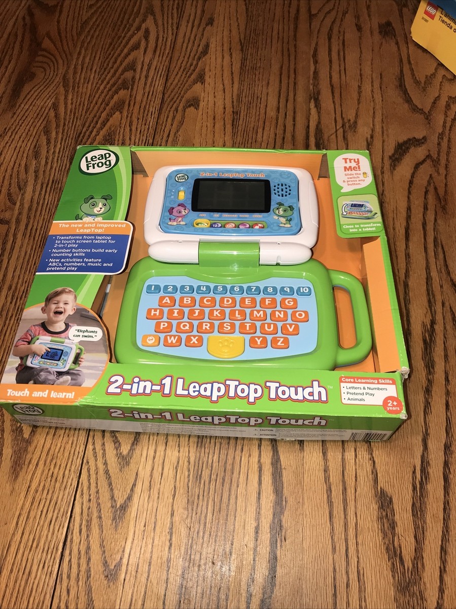LeapFrog 2-in-1 LeapTop Touch (80-600900) New Imperfect Box