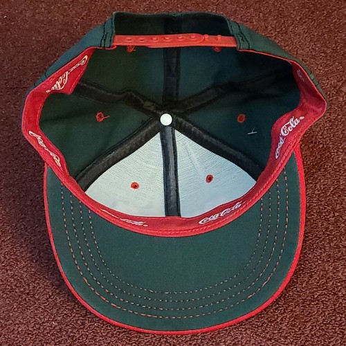 De colección Nuevo con Etiquetas Gorra Snapback Gorra Camionero Coca Cola Louisville Line EE. UU. Verde/Rojo - Imagen 6 de 7