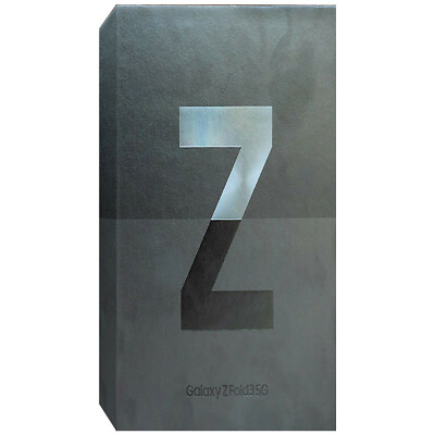 Brandneu in Verpackung Samsung Galaxy Z Fold3 5G Single Sim 512GB silber werkseitig entsperrt SIMFree