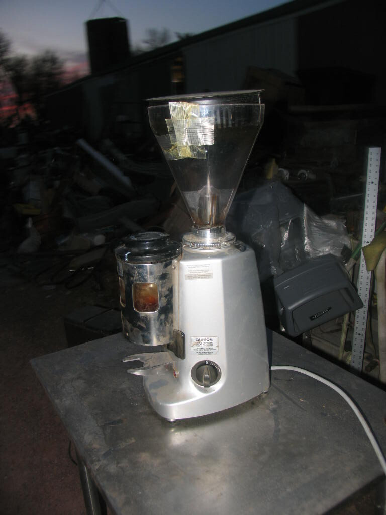 Mazzer Luigi Super Jolly Timer Flat Burr Expresso Coffee Grinder