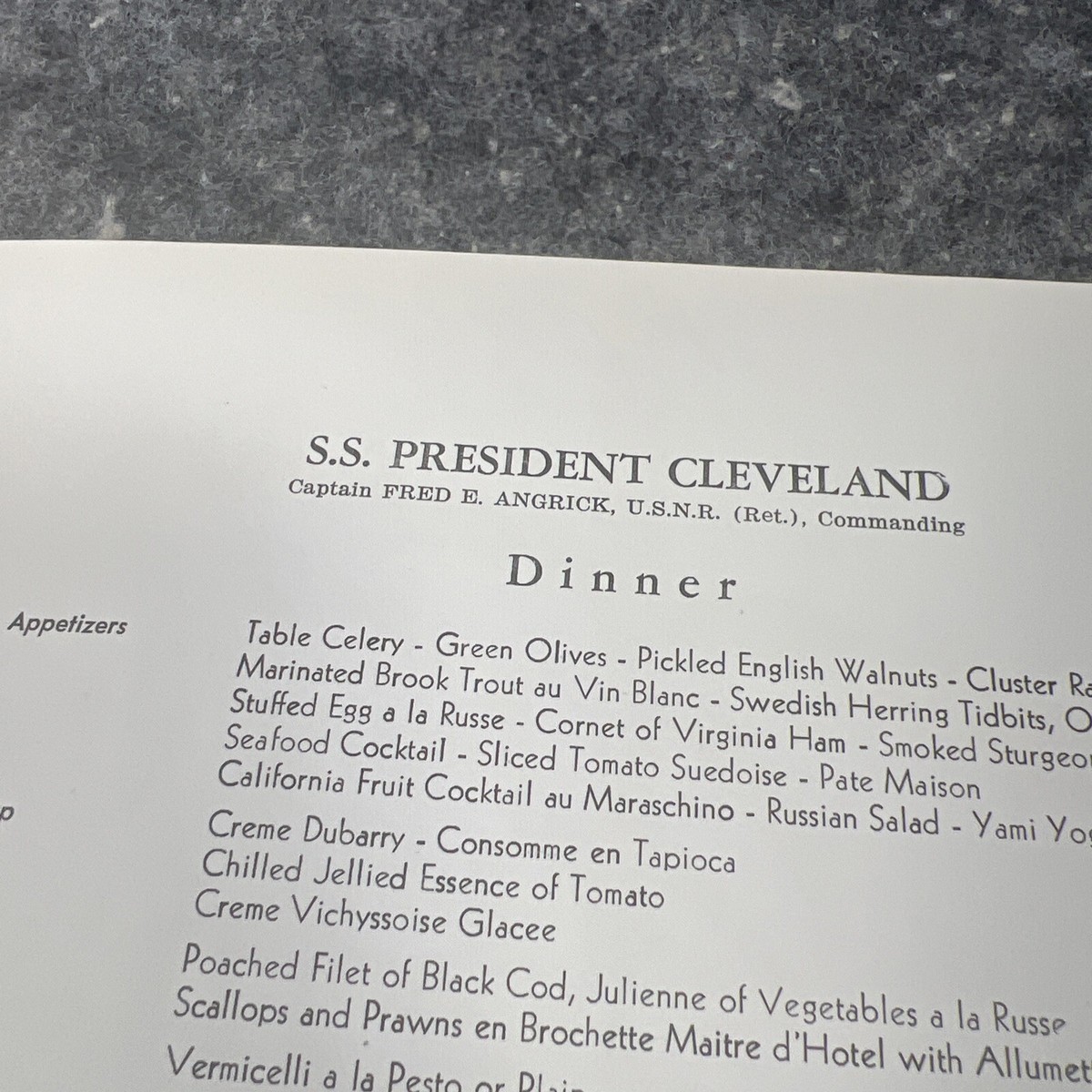 1969 American President Lines-SS. President Cleveland-Japan Hawaii