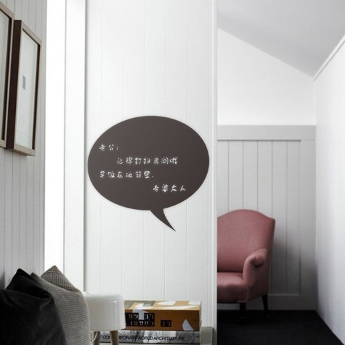 Schale und Stick Instant Chalkboard Round Wall Decal Chalkboard Labels Aufkleber - Bild 4 von 7